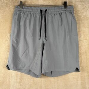 RSQ Active Shorts Mens Medium Gray Recycled Repreve Stretch Athletic Gym